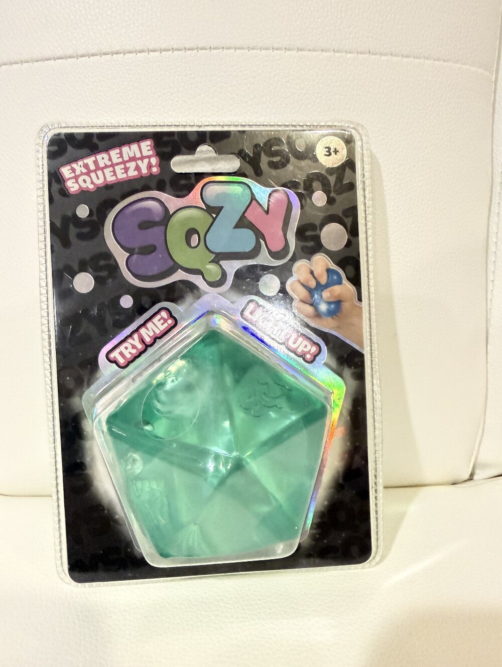 SQZY Light Up Squishy Gel Gems Fidget Toy